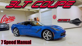 2014 Laguna Blue Premier C7 Stingray at Corvette World [upl. by Agnese111]