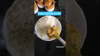 Kadhi Pakoda with Chawal  Delhis Favorite Recipe shorts [upl. by Inafets915]