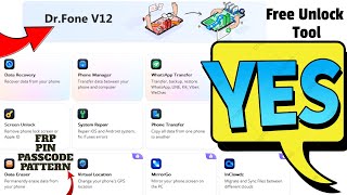 Dr Fone All In One Tool 20222023 Free Download Jast install And Working Iphone And Android  Dr v12 [upl. by Eilraep]
