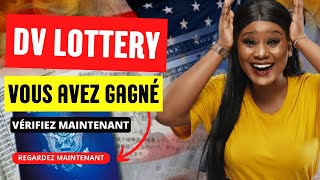 Loterie Visa 2024  Vérifiez si vous êtes un heureux gagnant [upl. by Nnyladnarb]