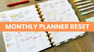 Resetting My Planner for the Month of August monthlyplannerreset [upl. by Quenna]