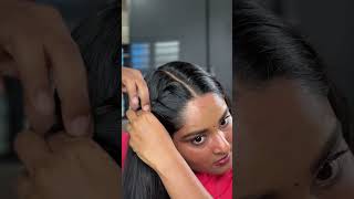 🎀Rope twist braid tutorial🎀 🌸🌼Onam Hairstyle🌼🌼 hairstyle onamhairstyle hairtutorial braids [upl. by Ardnuasal]