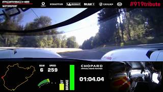 The 919 Tribute Tour Onboard record lap Nordschleife [upl. by Campbell260]