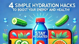 Hydration Hacks Drink Your Way to More Energy [upl. by Ciaphus]