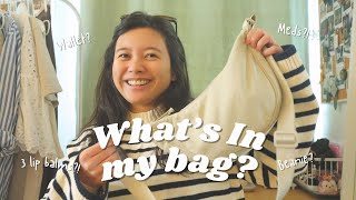 Whats in my bag  Uniqlo crescent bag [upl. by Libby]