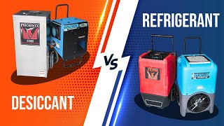 How Does a Dehumidifier Work Desiccant vs Refrigerant Dehumidifiers [upl. by Aihsena]