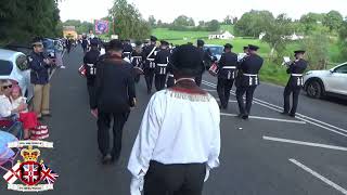 Dungannon Silver Band  Last Saturday In Ballygawley Parade 2024 [upl. by Ortensia642]