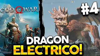 LIBERAMOS A UN DRAGON ELECTRICO GOD OF WAR ESPAÑOL  4 [upl. by Mauer]