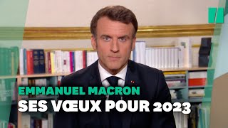 Pour ses vœux 2023 Macron fait un discours de politique générale [upl. by Basso]