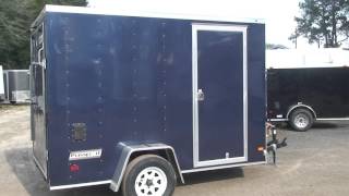 6x10 Haulmark Passport  Enclosed Trailer Blue [upl. by Ilam]