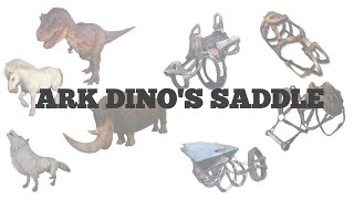 Ark Dinosaur Saddle unlocking levels and resources needed [upl. by Aymer]