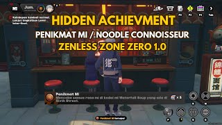 Penikmat Mi  Noodle Connoisseur Hidden Achievement 10  Zenless Zone Zero [upl. by Temhem]