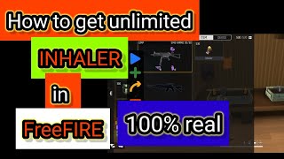 How to get unlimited inhaler in FreeFire freefire HeadShotFFOfficial [upl. by Annad398]