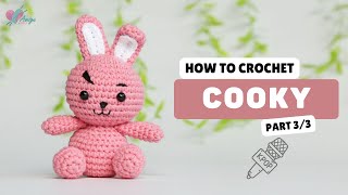 463  BT21  Cooky Amigurumi 33  Crochet Amigurumi  Beginner Tutorial AmiguWorldOfficial [upl. by Yespmed]