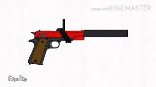 Red m1911 soundanimation [upl. by Namilus]