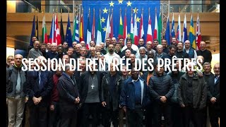 Session de rentrée des prêtres à Strasbourg 2018 [upl. by Airdnaz]