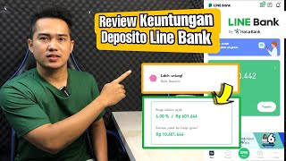 Keuntungan Deposito Line Bank  Bisa Dapat Segini [upl. by Asha]