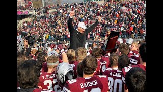 FCS national championship game  SDSUs Rogers Montanas Hauck  FCS committee Haslam amp Larsen [upl. by Nnilsia]