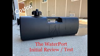 The WaterPort Initial Review and Testing from Costco [upl. by Ganny]