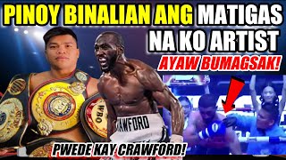 PINOY BINALIAN ANG KALABAN AYAW BUMAGSAK HINDI NAGAWA NI PACQUIAO AT CASIMERO  LAGOT SI CRAWFORD [upl. by Stambaugh414]