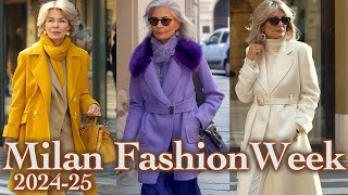 Unbelievably Beautiful Street Style from Milan Milan Fashion Week 20242025 Top Day 1 Outfits [upl. by Olin]