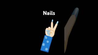 Winter nails nailartdesigns likesubscribe [upl. by Ahsikyt]