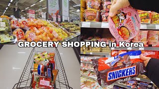 Grocery Shopping in Korea  Winter Deals  Supermarket Food with Prices  Shopping in Korea [upl. by Irena]