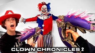 NERF WAR  THE KILLER CLOWN CHRONICLES 2  The Movie [upl. by Bettencourt]