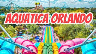 Aquatica Orlando Florida  seaworld orlando  Aquatica  Water Park [upl. by Mayeda420]