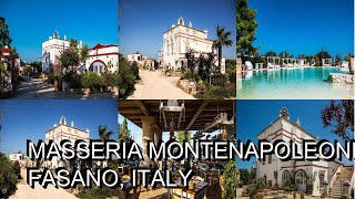 Masseria Montenapoleone Fasano Italy [upl. by Yrrah]