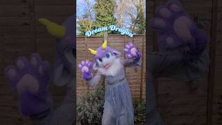 Dream Dragon fursuit kawaii pastel dragon kemono fursuit partial [upl. by Nue]