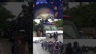 Heavily Armêd Police Men Preparing for the August 1 nationwide hunger pr0tẽst on lekkiikoyi bridge [upl. by Engud776]