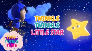 Twinkle Twinkle Little Star  Nursery Rhymes for Kids  Tiny Tunes Tube [upl. by Airyt907]