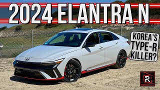 The 2024 Hyundai Elantra N Is The Ultimate Bargain Priced Sport Compact Sedan [upl. by Doowle]