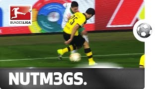 Triple Nutmeg in 7 Seconds  Sokratis Megged by Junuzovic [upl. by Ainnos]