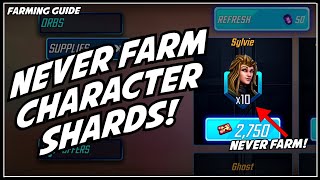 Farming Guide April 2024  Shard Farming Is A Trap  New Player Guide  Marvel Strike Force [upl. by Donavon]