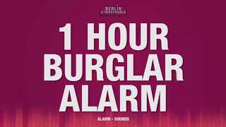 1 Hour Burglar Alarm SOUND EFFECT  1 Hr Einbruch Alarm Alarmanlage SOUNDS SFX [upl. by Anaillil889]