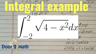 HOW TO INTEGRATE A SQUARE ROOT  Definite Integral  Calculus [upl. by Nedaj]