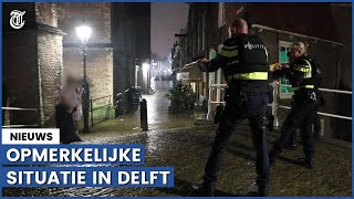 Politie trekt wapens tegen onruststoker verdachte bekent schuld [upl. by Virgilia]