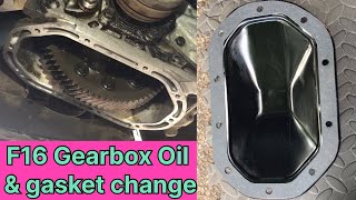 F16 Gearbox oil amp gasket change [upl. by Eilegna]