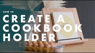 How To Make A Book Holder StepByStep Guide [upl. by Marigolde]