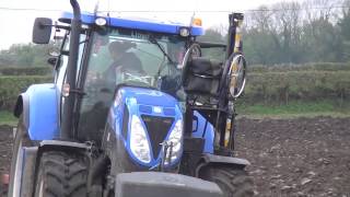 New Holland T7200 Simon Walton 1 gtritchie5 [upl. by Harrat]