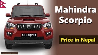 Mahindra Scorpio price in Nepal [upl. by Enileqcaj]