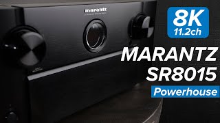 Marantz SR8015 AVR Has Arrived Could Be the BEST 8K Receiver in 2020 [upl. by Wilonah643]