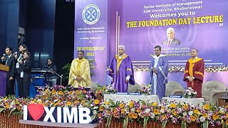 XIMB  XIM UNIVERSITY FOUNDATION DAY CEREMONY on 16th Nov with MR RAKESH BHARTI MITTAL [upl. by Stodder]