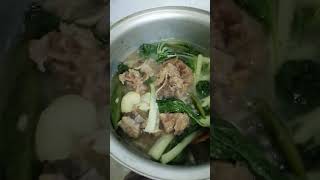 nilagang baka with pechay asmr satisfyingshortvideoshorts [upl. by Mukul804]