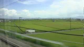 【HD車窓】JR東海道新幹線こだま646号東京行 新富士三島20120828 [upl. by Googins]