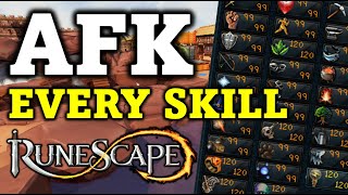 Best AFK Training Methods for Every Skill in RuneScape 3 [upl. by Musihc]