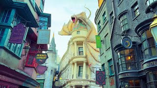 Diagon Alley 2022  The Wizarding World of Harry Potter  Universal Studios Orlando [upl. by Yerdna323]