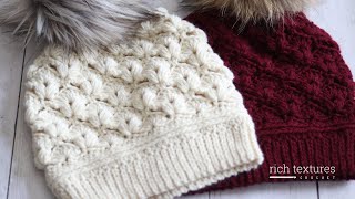 Sweetheart Beanie Crochet Pattern [upl. by Ayahsey399]